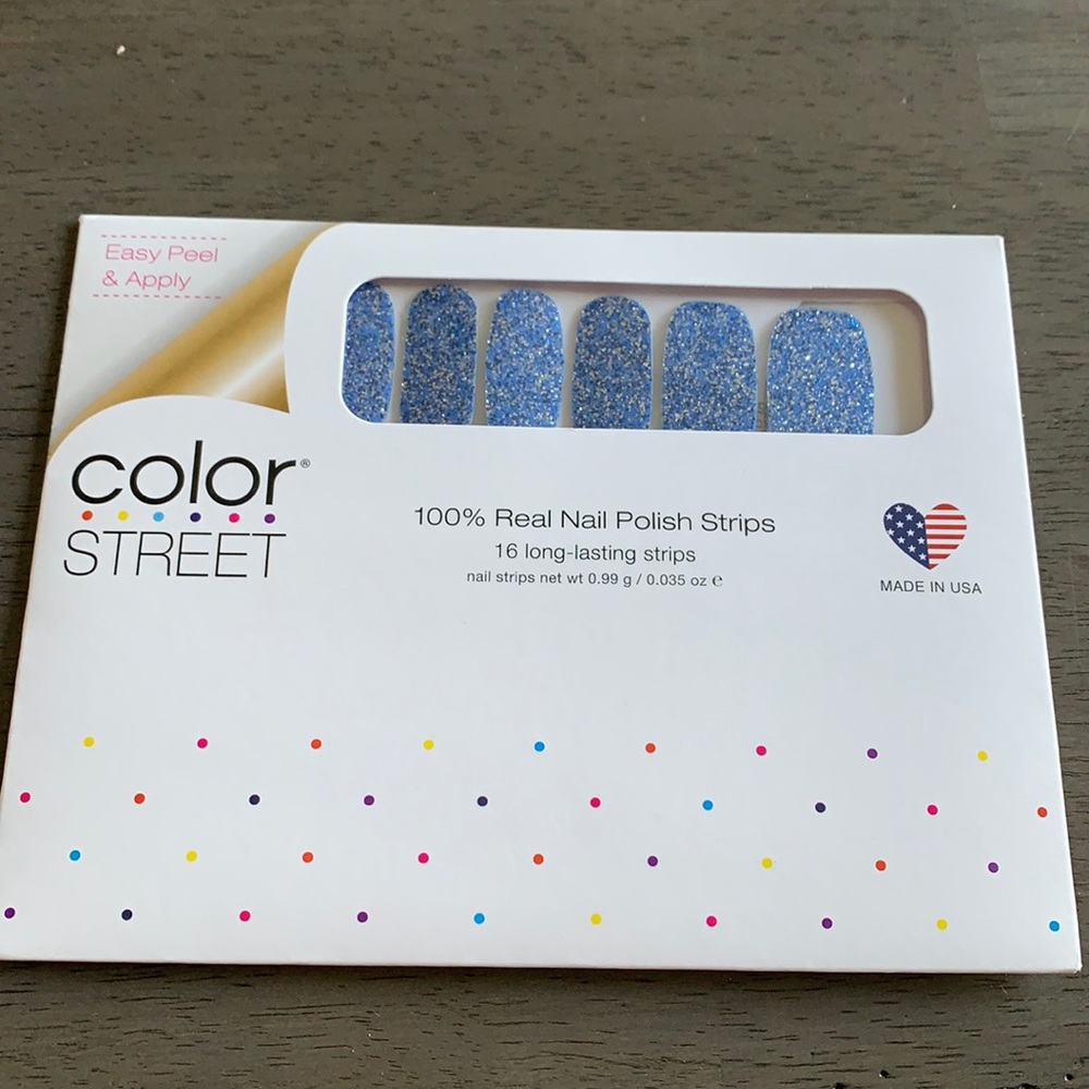 Color Street nail strips. Storm Watch
